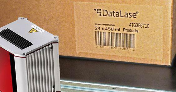 Laser Marking on Cartons Combining a DataLase solution with our Macsa lasers gives you the option of marking directly onto cartons.