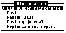 2 BIN-NUMBER The BIN-NUMBER module is used to perform bulk data entry and includes several fast edit options. Bins are created and edited within this module.