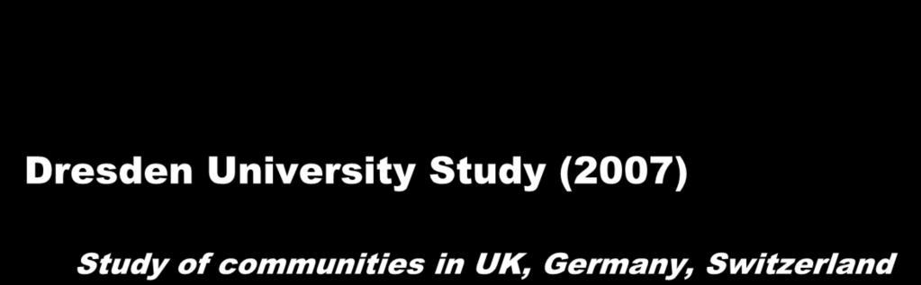 European Communities Dresden University Study