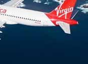 Recent initiatives include installing winglets on the 737NG fleet as well as applying a coating to the aircraft that reduces drag and therefore emissions Virgin America
