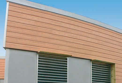 Well-structured: Selekta cladding profiles Werzalit s Selekta cladding profiles bring you the very best in flexibility and design freedom.
