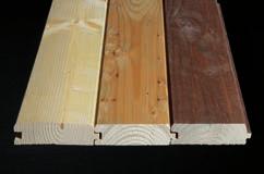 Broad root with chamfer boarding profile 3 Wedging boards profile 8 Notched