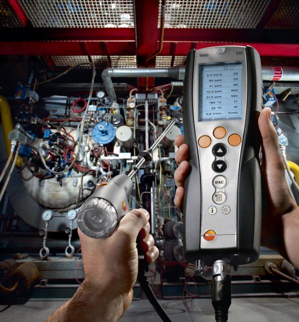 testo 340 The new 4- flue gas analyzer for