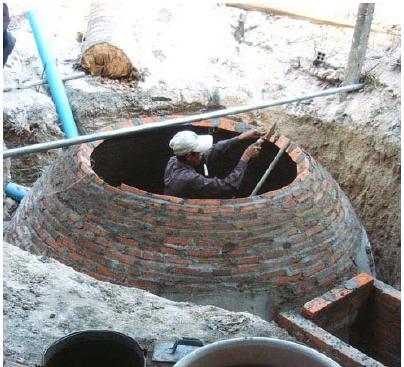 Biodigester Technology Biogas originates from bacteria in a process of