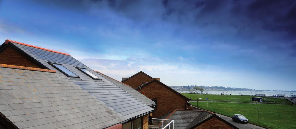 SOLAR TILES & SLATES SOLAR TILES AND SLATES ARE DESIGNED TO BE USED IN PLACE OF ORDINARY ROOF TILES FOR A DISCREET AND AESTHETICALLY PLEASING APPEARANCE Solar tile systems are not normally as