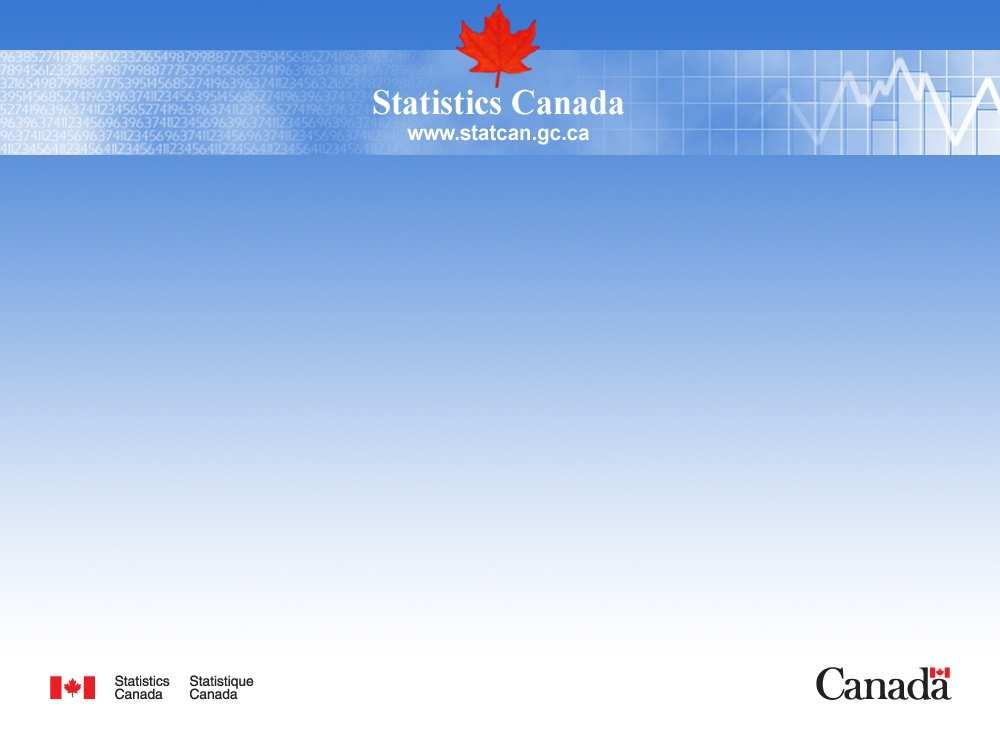 SEEA Agriculture, Forestry and Fisheries (SEEA AFF) Statistics Canada s experience in the