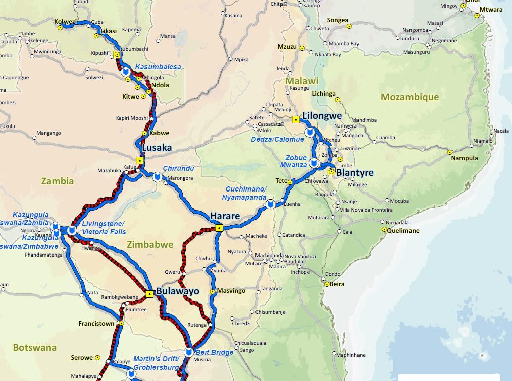 Figure 2: Eastern Corridors Ncala Beira 1.