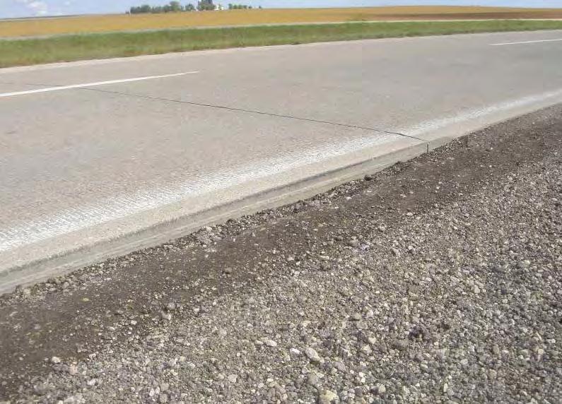 Shoulder drop-off caused by off tracking of wide vehicles and high traffic volume Pavement Erosion by wind or surface drainage runoff Surface contamination from underlying subgrade Compaction and/or