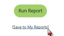 Some reports include scrollbars to move horizontally or vertically through the report. Below are some hints on using the navigation controls found on some of the Report Results screens.