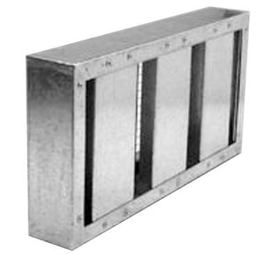 STL - 100 STL - 100 Sand Trap Louver is normally used as prefilter for fresh air intake of Air Handling Units (AHU), Package Air Conditioning Units (PACU), Roof Top Fresh Air Units (RTFAU) for Air