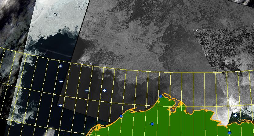 Examples: regional ice monitoring Envisat MERIS MODIS Envisat ASAR