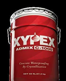non-combustible Can be applied safely in confined spaces Rehabilitation & Repair Xypex s coating