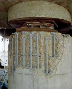 Additionally, to protect against the formation of incipient anodes in the areas surrounding the patch repairs, a corrosion inhibitor can be applied to migrate through