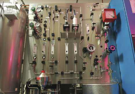 Controls for autoclaves used to study material performance in harsh environments at the Dalton Nuclear Institute (Photo: Dalton Nuclear Institute) rication process such as a way to weld advanced