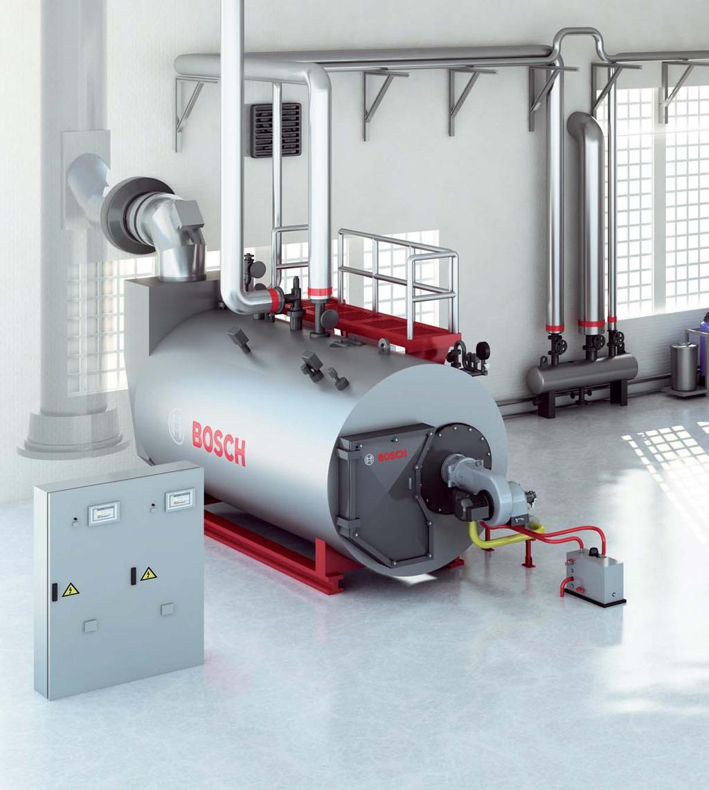 8 Energy saving solutions for steam boilers Figure 8: Energy-efficient optimisation potentials on a steam boiler system Economizer up to 7 % fuel saving Flue gas condenser up to 7 % fuel saving Air