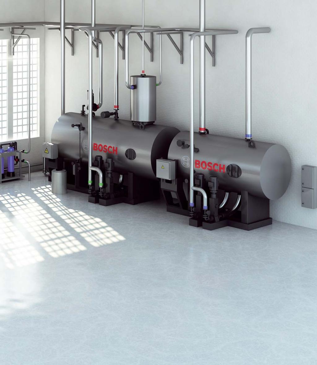Energy saving solutions for steam boilers 9 Water treatment higher water quality improved steam quality lower desalting rate Condensate systems up to 12 % fuel saving make-up/raw water saving waste