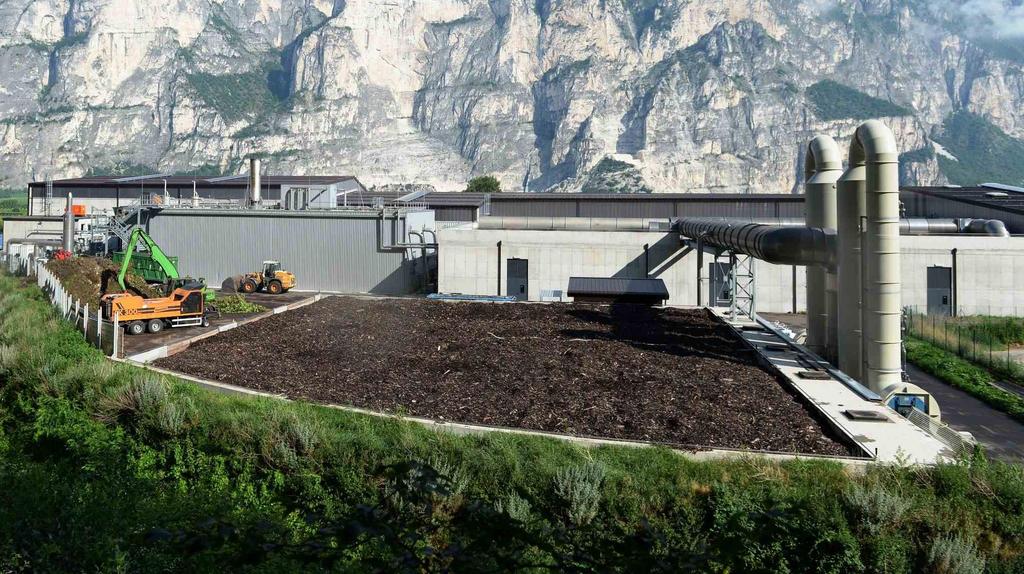 Anaerobic Digestion with Kompogas Faedo, Italy (1 out of > 80 Kompogas References) Plant Capacity 32,000 t/a Green & Foodwaste Compost