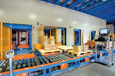 access products, components and materials. moving products in an automated and efficient way.