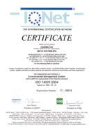 We achieved compliance with UNI EN ISO 9001 (2000 revision) certification in 2002 and in 2003.