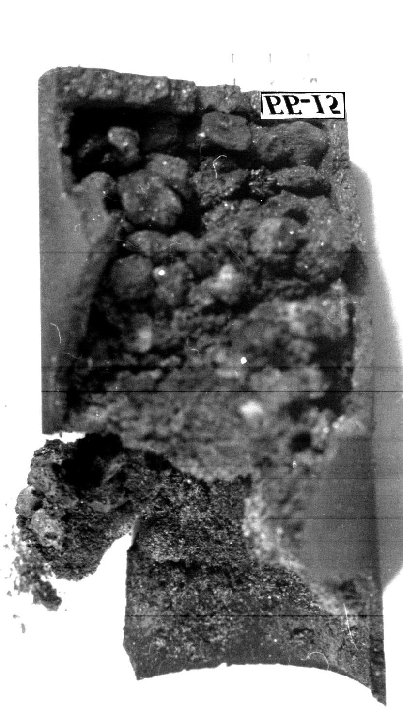 Silicon concentration in the metal samples of the ferrosilicon selected at a different altitude of the "frozen" oxygen reactor: 0 mm - bottom of the reactor; 550 mm - level of the lower lances; 1000