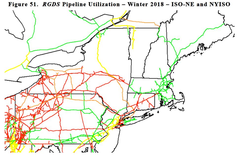 Recent Analysis EIPC s Gas-Electric Study 41 Ø According to Levitan & Associates, under the Reference Gas Demand Scenario, model solutions reveal that deliverability into Massachusetts is the
