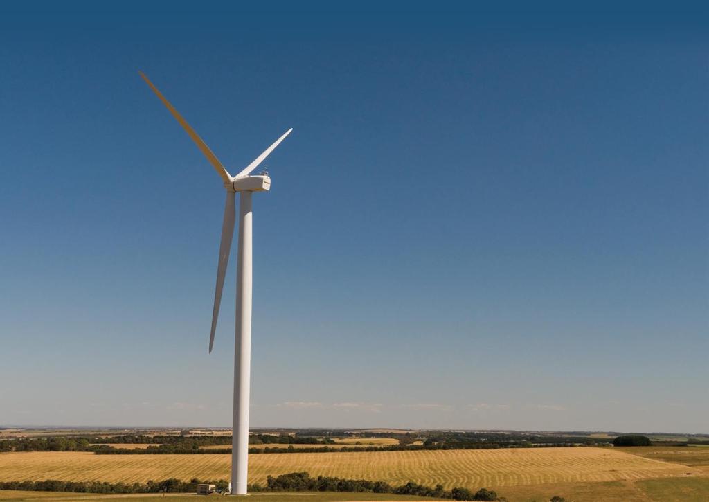 OAKLANDS HILL WIND FARM Oaklands Hill Wind Farm is made up of 32 wind-turbines that will