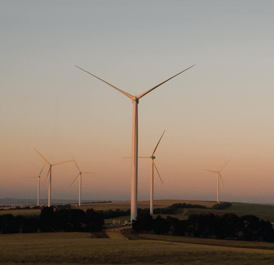 repower australia powering a greener tomorrow Left & Below Sunrise at Oaklands Hill Wind Farm Awarded the turnkey contract for the delivery of the Oaklands Hill Wind Farm in 2009, by AGL Energy