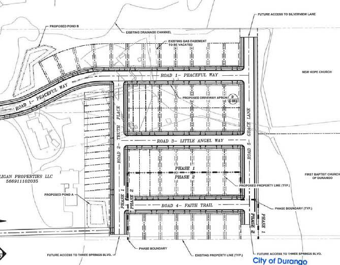 Design Example 2 Mixed Use Site Development Best Management Practice: Retention Pond Durango Detention Sheet: Basin Sheet Watershed Layout APPROXIMATE DRAINAGE AREA TO POND B = 4.