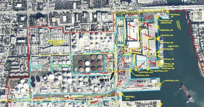 1.4.2 Drainage and Stormwater Management The intent of this section of the Existing Conditions Assessment is to provide an overview of the existing drainage areas within the Port s jurisdictional