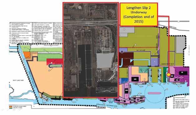 Figure 1.5-4 SLIP 2 LENGTHENING New Petroleum Tank Farm. This project has been deferred to FY 2016.