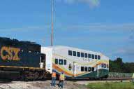 Seminole, Volusia and Osceola counties and the city of Orlando, to advance SunRail, a commuter rail transit project that will run along a 61-mile stretch of existing rail freight tracks in the