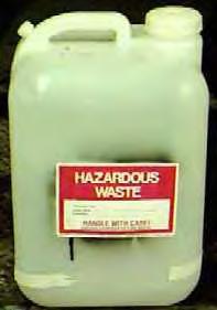 Do not use abbreviations, chemical formulas or trade names as these may be confusing to HMM staff or others in the lab. Hazardous waste labels are available from our office at no charge.