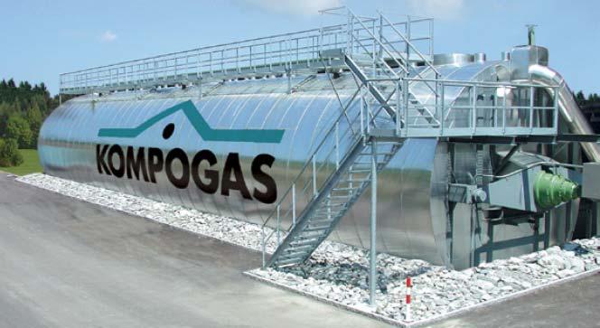 Kompogas Horizontal plugflow, thermophilic, no post-digestion 50+ plants built, mostly municipal solid waste but is expanding its