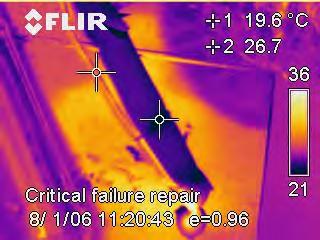 The owner has been finding puddles of water on tile and basement floors, and the relative humidity shot up after a new A/C system was installed.
