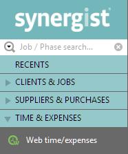 Synergist v12.0 release Overview The Synergist 12.0 upgrade is a major new release. It includes a new web browser interface that supports virtually all the core functionality of the desktop product.