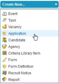 You can also use the manual process when considering existing candidates for second or subsequent vacancies, either from the Candidate Details page or from the results section of a Candidate Search.