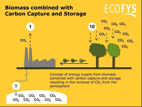 Options for CCS Biomass Future emissions reduction technologies may require negative emissions which can be addressed by combining biomass with CCS.