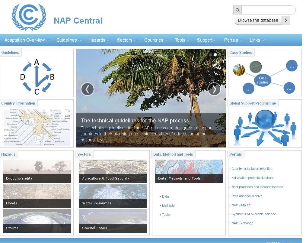 Resources The NAP Central a common information system