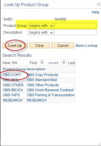 c. Select Search on the next page to reveal the products. Enter additional search criteria as needed to narrow your search results. i.