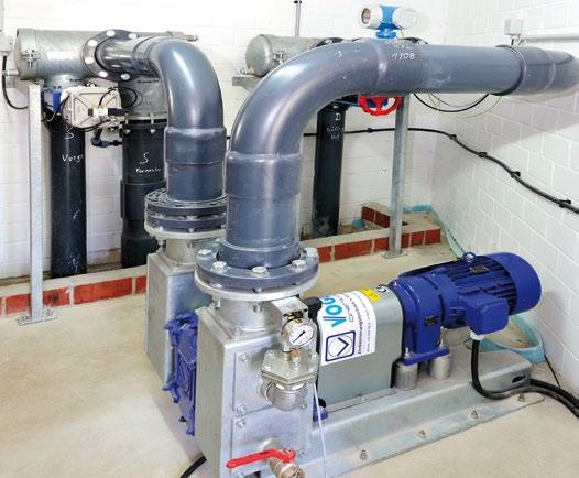 Pump systems Pump system Comminution devices The central pumping system is so designed that pumping between all
