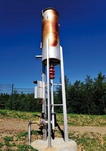 Gas flare The gas flare is used for the