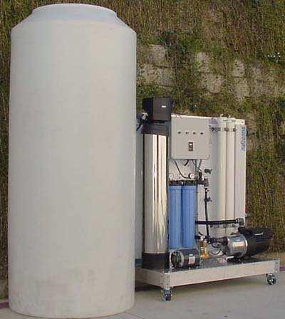 Fe / Mn Control R/O Units R/O Requires Storage Size of Tank is a function of demand and water