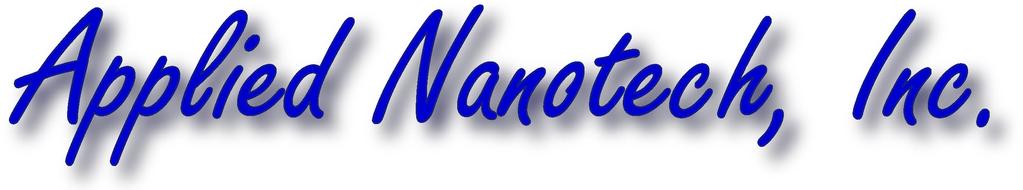 September 10, 2010 Where Nanotechnology Is Headed? Dr. Zvi Yaniv Applied Nanotech, Inc.