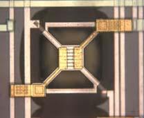 ) We will fabricate a pressure sensor consisting of a top plate separated by a small air gap, and a bottom plate