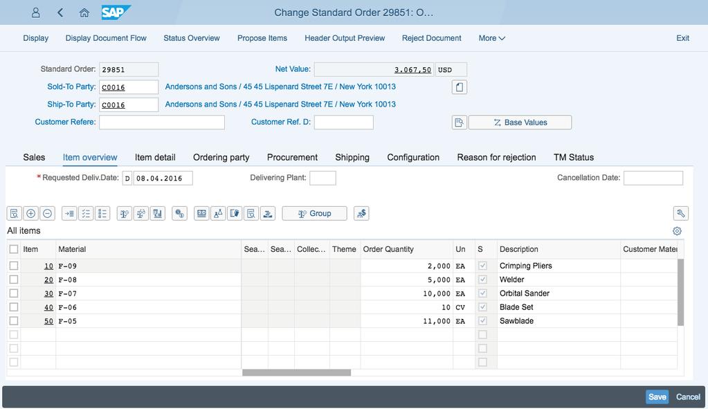SAP Fiori Visual Theme for Classic Applications One visual design Belize for all Fiori applications: same colors, control design and form factor Text toolbar instead of