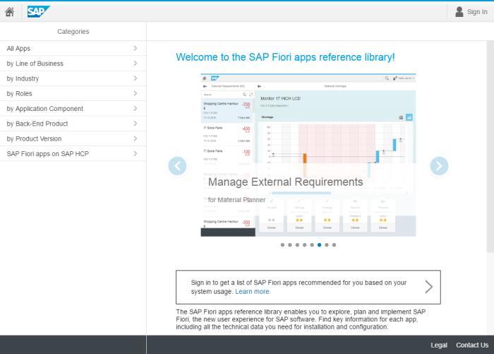 SAP Fiori apps reference library www.sap.