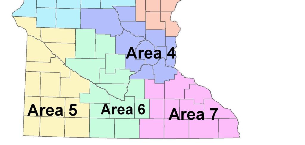 Eligible Areas of the State *Outside of Areas 4,