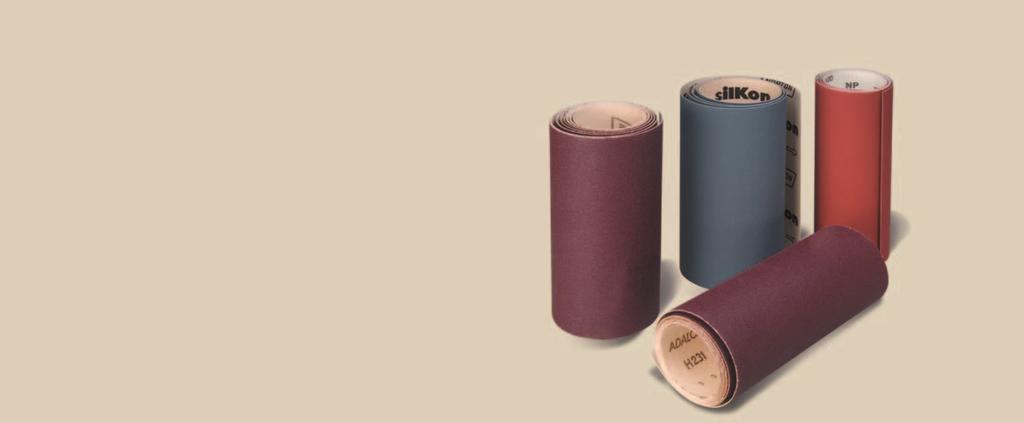 Paper Rolls Grindwell Norton offers the following paper backed rolls to meet the needs in the woodworking, leather and metalworking industries.
