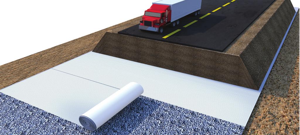 Geosynthetic reinforcement provides cost effective solutions for 2H:1V