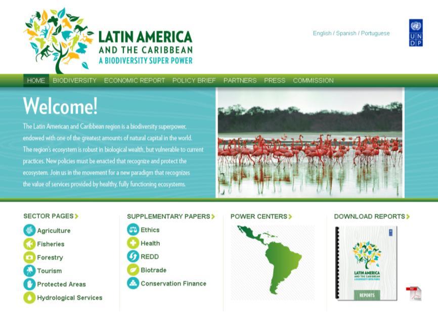 And finally. The power of economic studies Latin America: A Biodiversity Power House: Every Mexican peso (US$0.07) invested in protected areas generates 52 pesos (US$4.